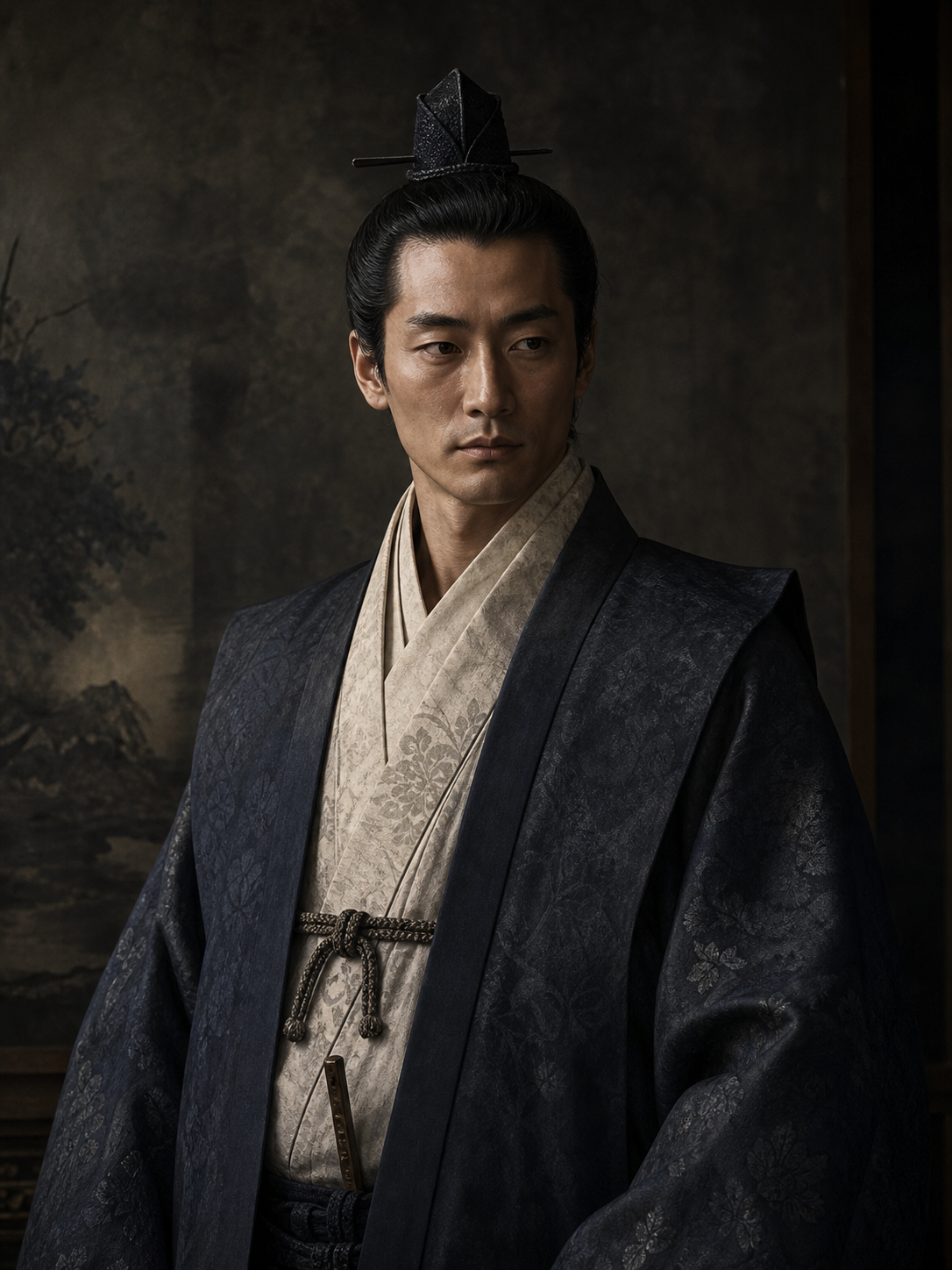 AI-generated impression of Ishida Mitsunari
