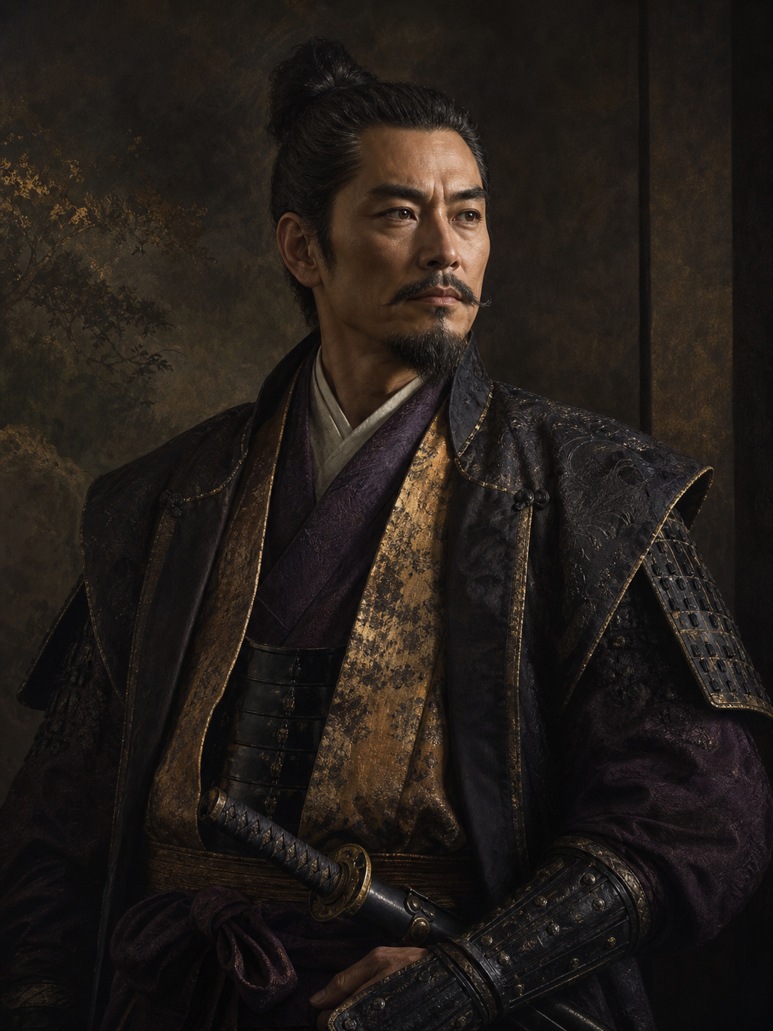 AI-generated impression of Maeda Toshiie
