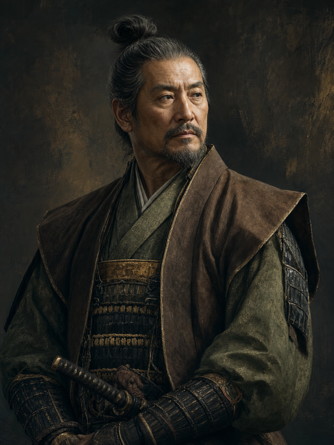 AI-generated impression of Mori Motonari